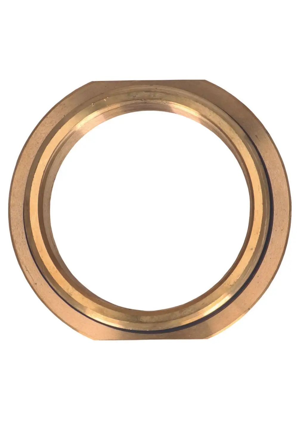 Judo-Adapter aus Metall mit einer runden Form und mehreren Rillen für eine präzise Verbindung. Geeignet für Anschlussanwendungen in der Haustechnik.